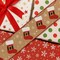 Designer’s Shop WR 63-5185 Holiday Hanging Santa Stocking wired edge ribbons (2.5”x10yards)